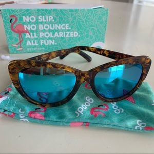 Goodr Runway Cat Eye Polarized Tortoise Sunglasses